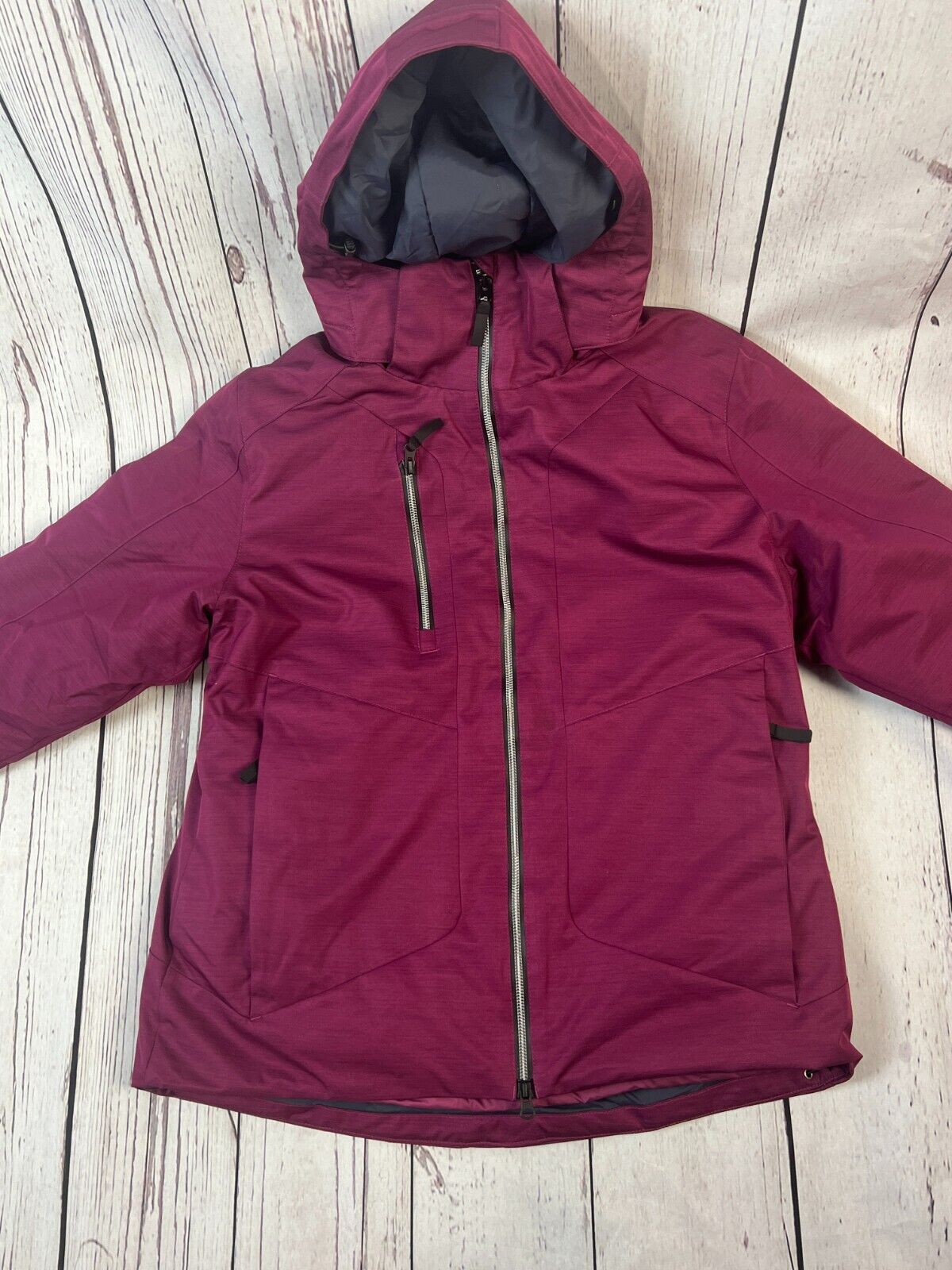 Body Glove Women's 3 in1 Softshell Ski Jacket Snow Jacket Hooded Winter Jacket L