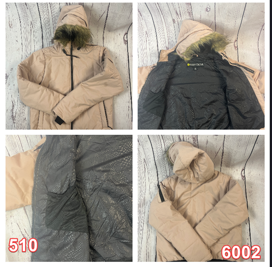 Body Glove Women's Softshell Ski Jacket Snow Jacket Hooded Winter Jacket M