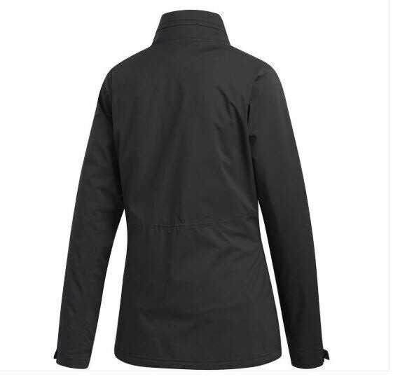 adidas Golf Women's Climaproof Jacket, Black, Large ~b73 ~$225
