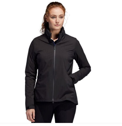 adidas Golf Women's Climaproof Jacket, Black, Large ~b73 ~$225