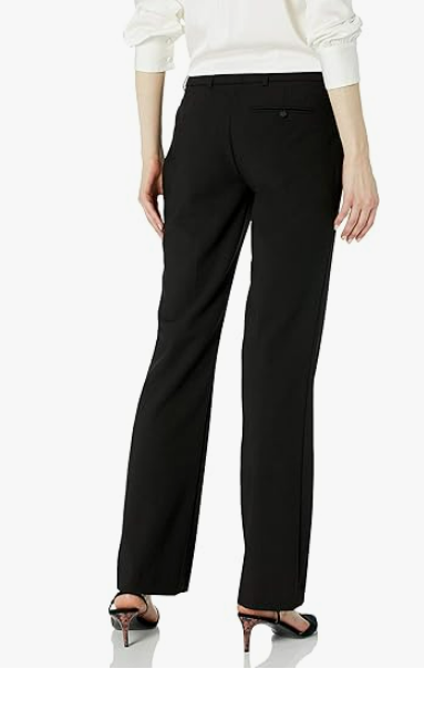 Calvin Klein Women's Modern Fit Suit Pant Black Size 2