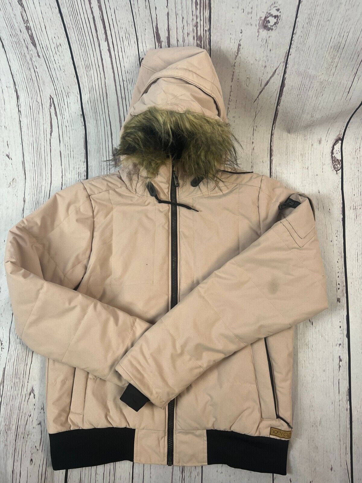 Body Glove Women's Softshell Ski Jacket Snow Jacket Hooded Winter Jacket M