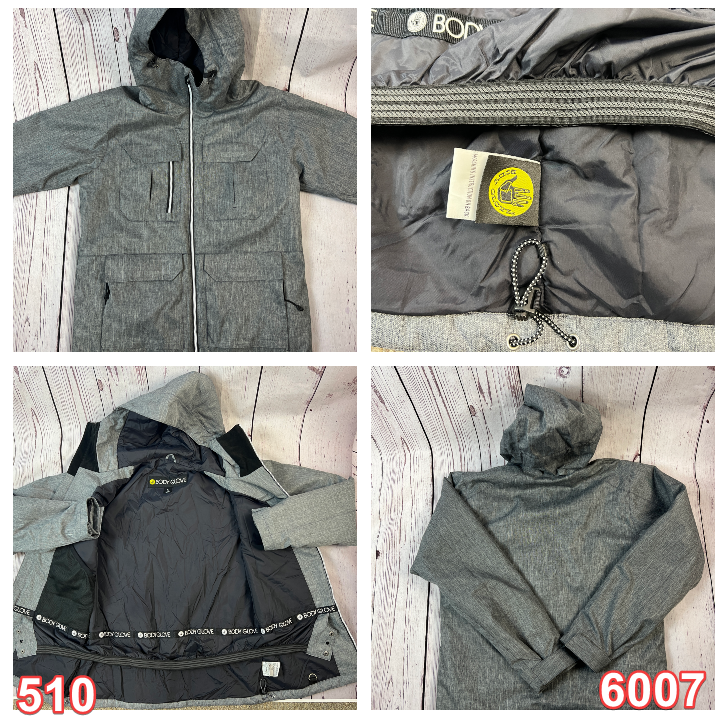 Body Glove Men's Softshell Ski Jacket Snow Jacket Hooded Men Winter Jacket S