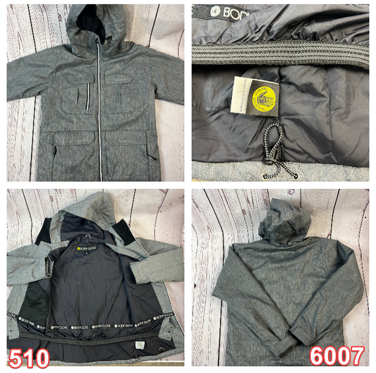 Body Glove Men's Softshell Ski Jacket Snow Jacket Hooded Men Winter Jacket S