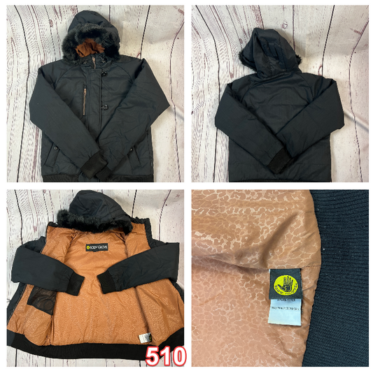 Body Glove Women's Softshell Ski Jacket Snow Jacket Hooded Winter Jacket M