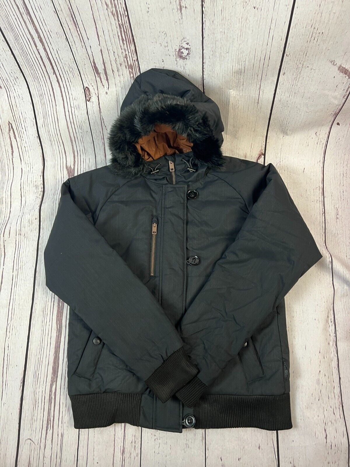 Body Glove Women's Softshell Ski Jacket Snow Jacket Hooded Winter Jacket M