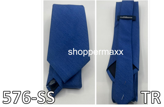 Croft & Barrow Men's Solid Color Tie, Blue, One Size