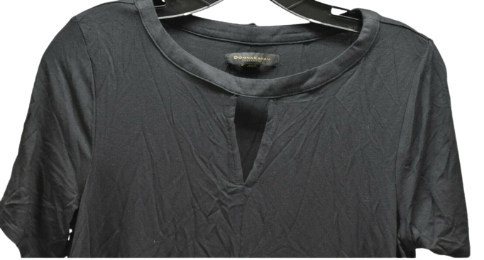 Donna Karan Sleepwear New Classic Top, Women's Size S, Black NEW