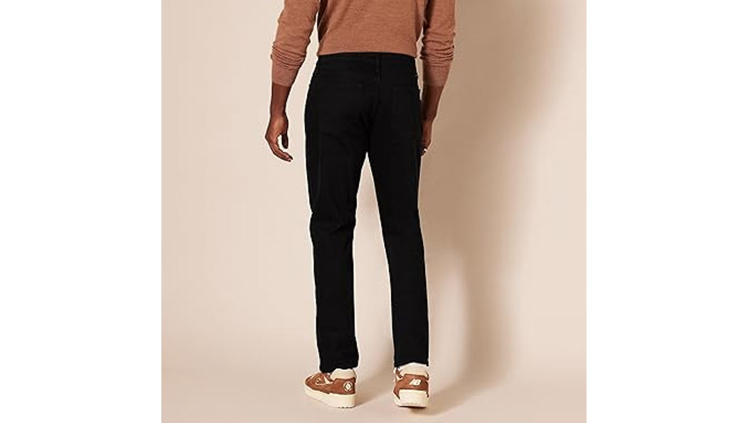 Amazon Essentials Men's Slim-Fit Jeans, BLACK, Size 29WX30L