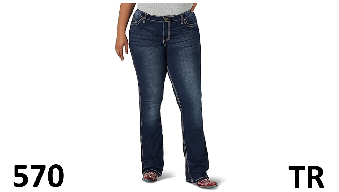 Wrangler Women Q-Baby Mid Rise Boot Cut Ultimate Riding Jean, Dark Wash, 20WX32L