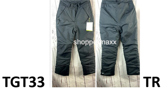 Women's Snow Pants - All In Motion , Color-Black, Size- X-Small