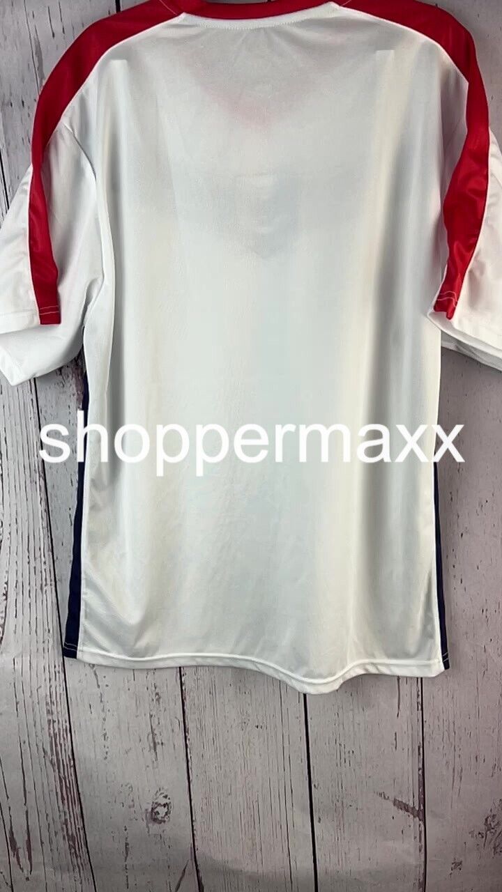 United States Soccer Federation USA Adult Shirt - Color- White, Size- X-Large
