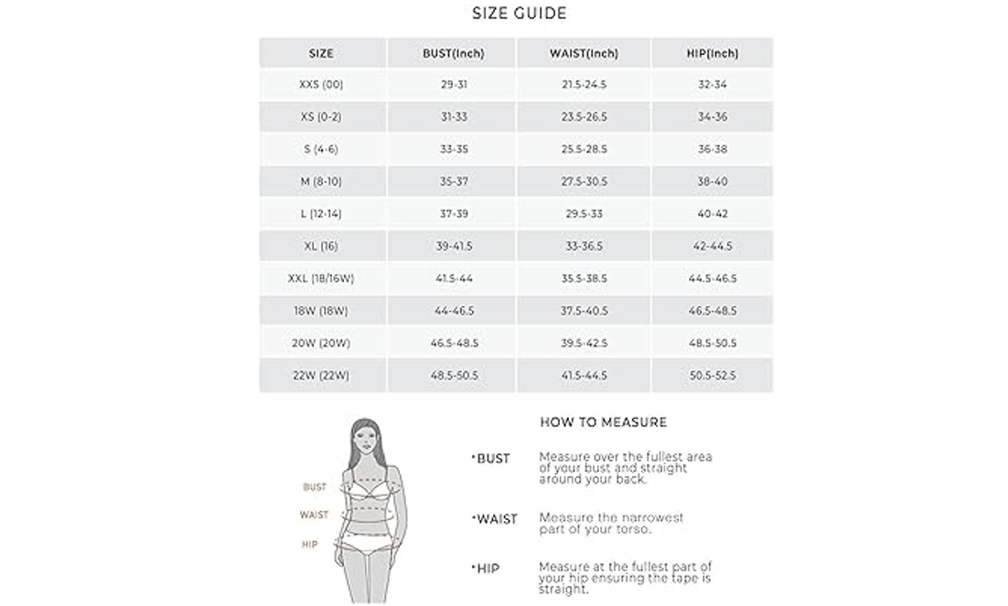 Tempt Me Women Black 2 Piece Swimsuit High Waisted Bikini Set Tummy Control, XXL