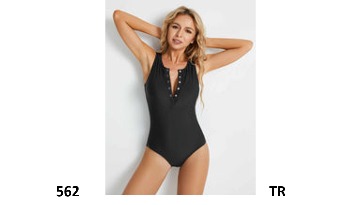 Baleaf Flyleaf Plunge One-Piece women Swimsuits, Black, 40