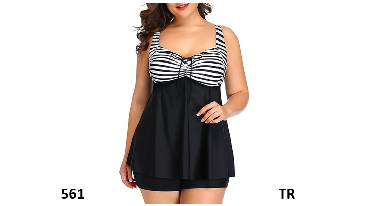 Yonique Plus Size Swimsuit 1 Piece Bathing Suit Women Tummy Control Swimwear,18w