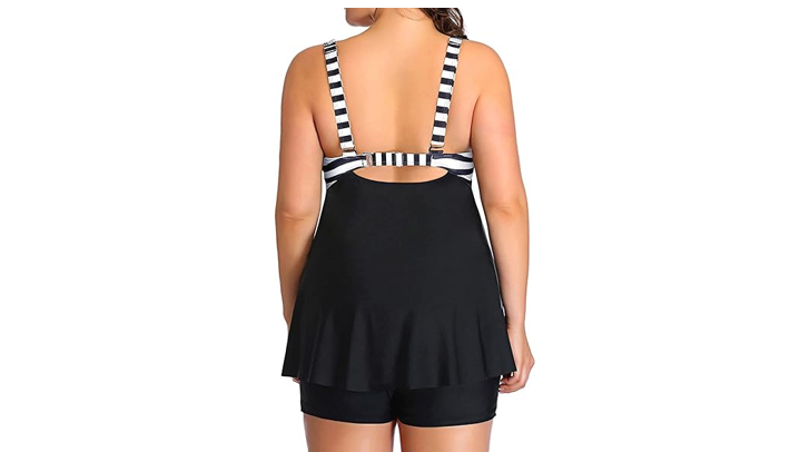 Yonique Plus Size Swimsuit 1 Piece Bathing Suit Women Tummy Control Swimwear,18w