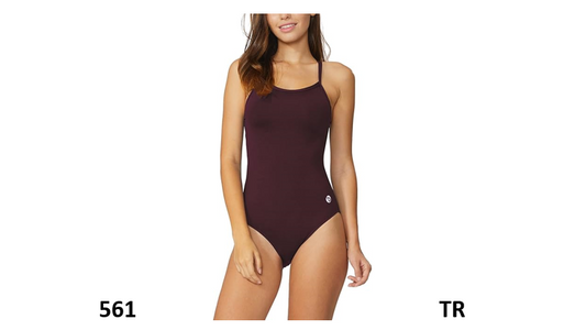 BALEAF Women's Athletic Training Adjustable Strap One Piece Swimsuit Swimwear,36