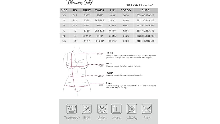 Blooming Jelly Womens One Piece Cutout Swimsuits Sexy High Cut Bathing Suits, S