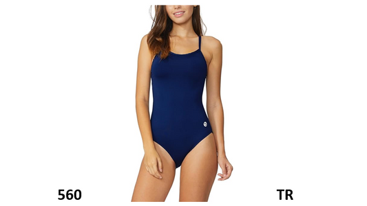 BALEAF Women's Athletic Training Adjustable Strap One Piece Swimsuit Swimwear 38