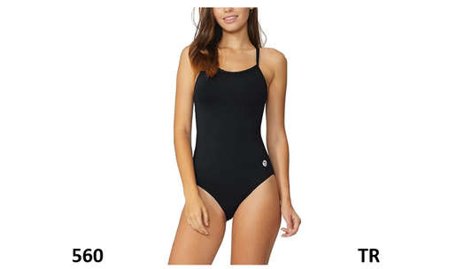 BALEAF Women's Athletic Training Adjustable Strap One Piece Swimsuit Swimwear 38