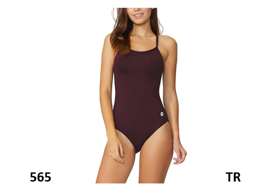BALEAF Women's Athletic Training Adjustable Strap One Piece Swimsuit Swimwear,38