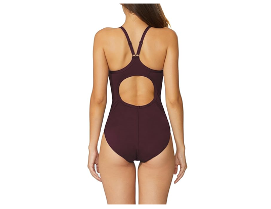 BALEAF Women's Athletic Training Adjustable Strap One Piece Swimsuit Swimwear,38