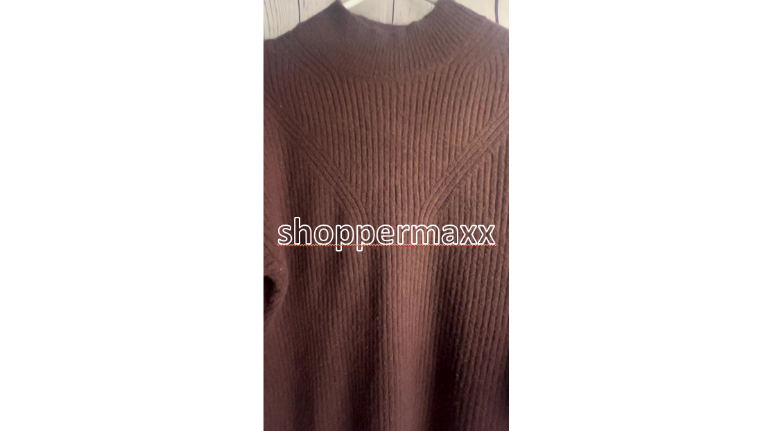 Women's Long Sleeve Sweater Dress - A New Day, Dark Brown, Size Small
