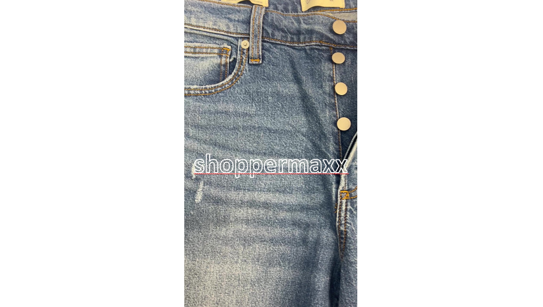 WOMEN'S SUPER-HIGH RISE VINTAGE STRAIGHT JEANS - UNIVERSAL THREAD MEDIUM WASH 12