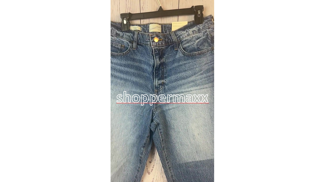 Women's High-Rise 90's Distressed Straight Jeans-Universal Thread Medium Wash 12