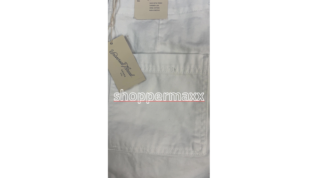 WOMEN'S MID-RISE BOYFRIEND JEANS - UNIVERSAL THREAD, WHITE, Size 8
