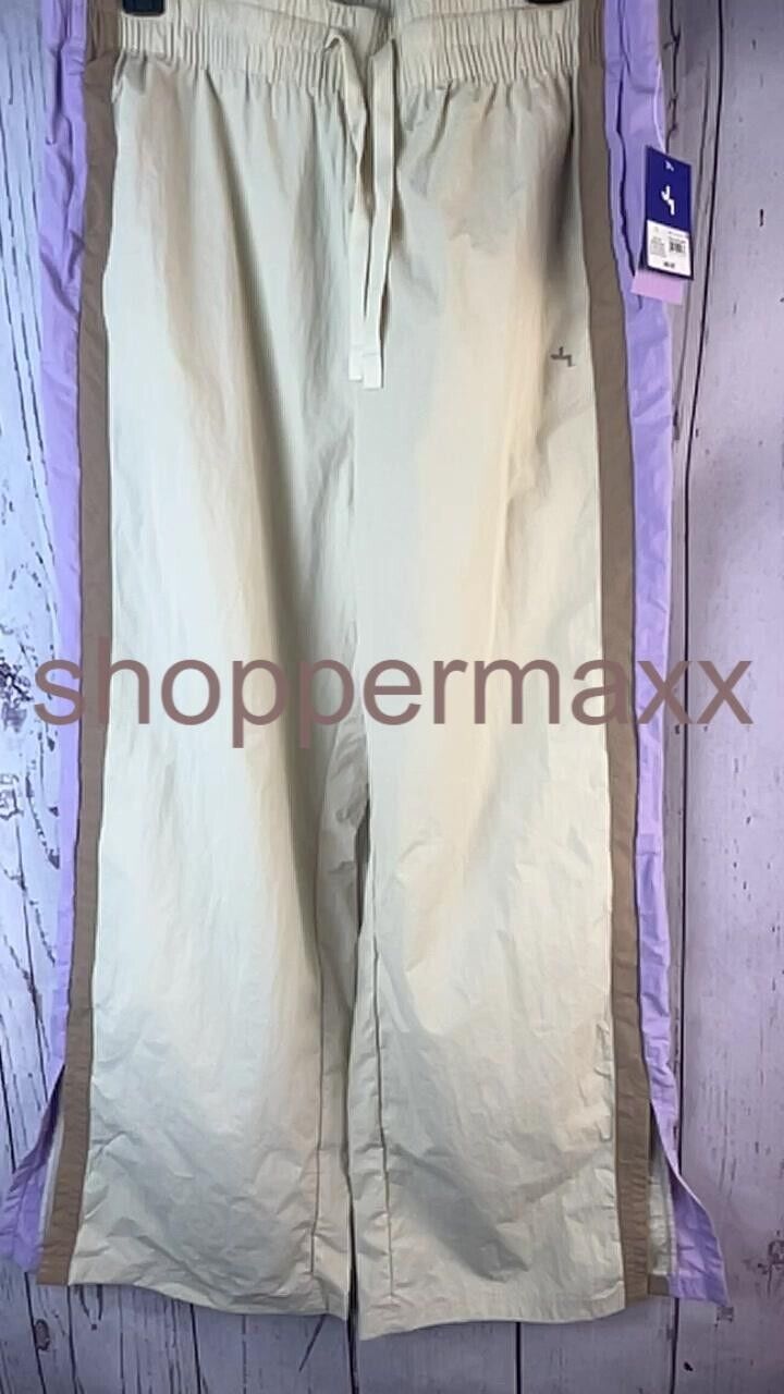 Women's Wide Leg Pants - JoyLab, Ivory, Size Large