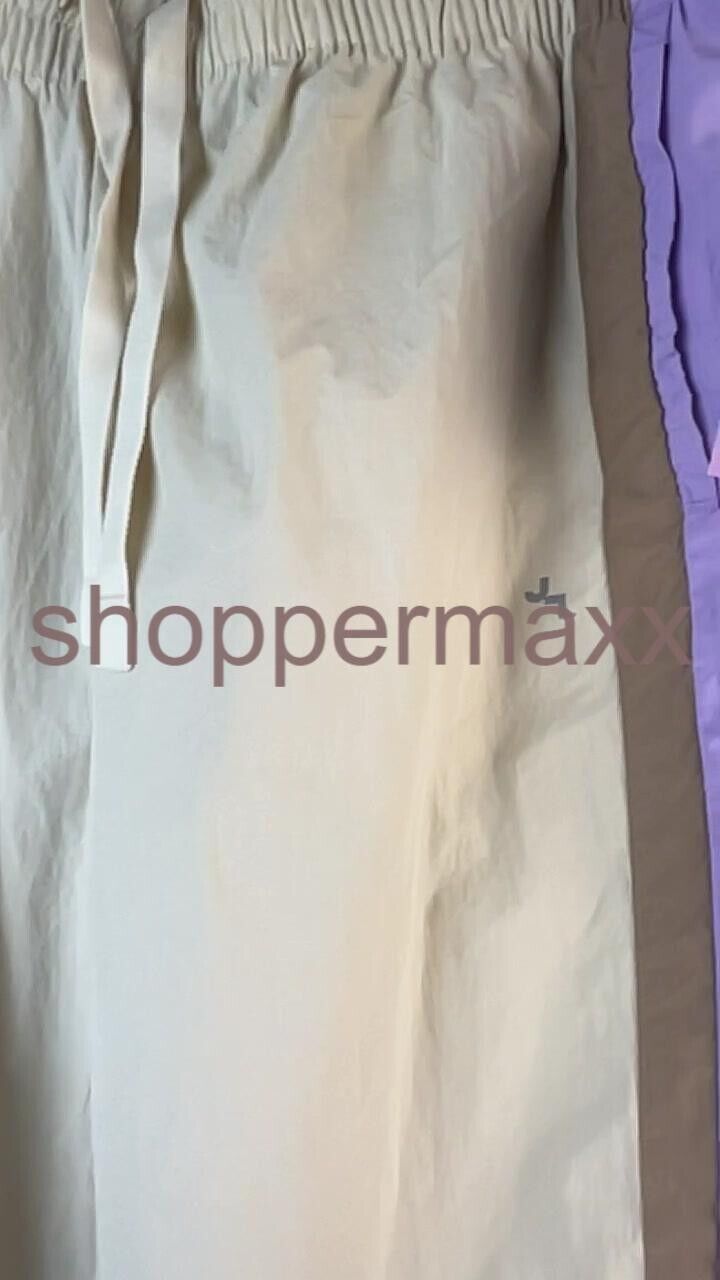 Women's Wide Leg Pants - JoyLab, Ivory, Size Large