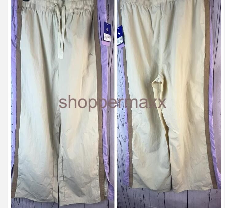 Women's Wide Leg Pants - JoyLab, Ivory, Size Large
