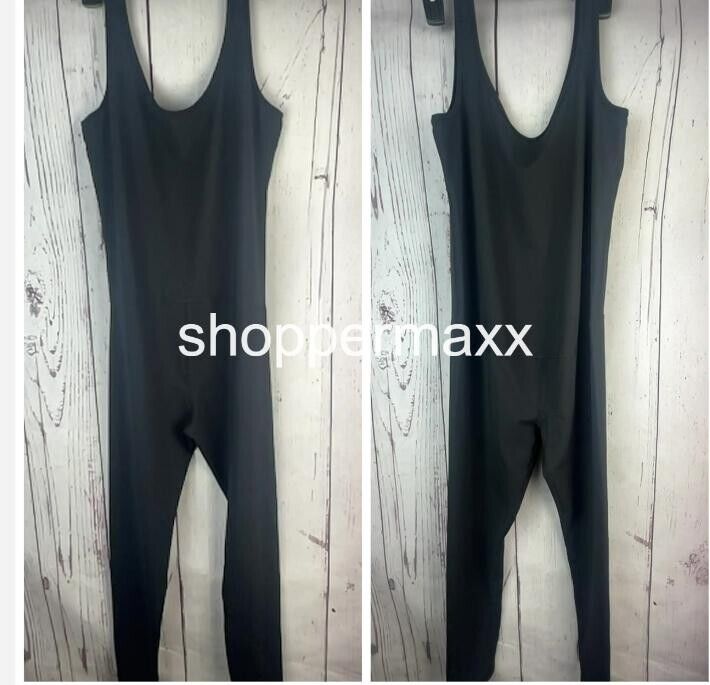 Women' Sleeveless Long Unitard Maternity Jumpsuit-Isabel Maternity, Black, Large