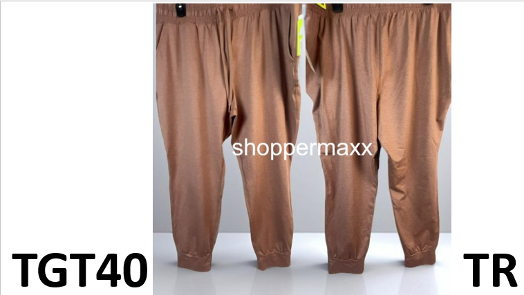 Women's Soft Stretch Pants - All in Motion, Heathered Beige, Size XX-Large