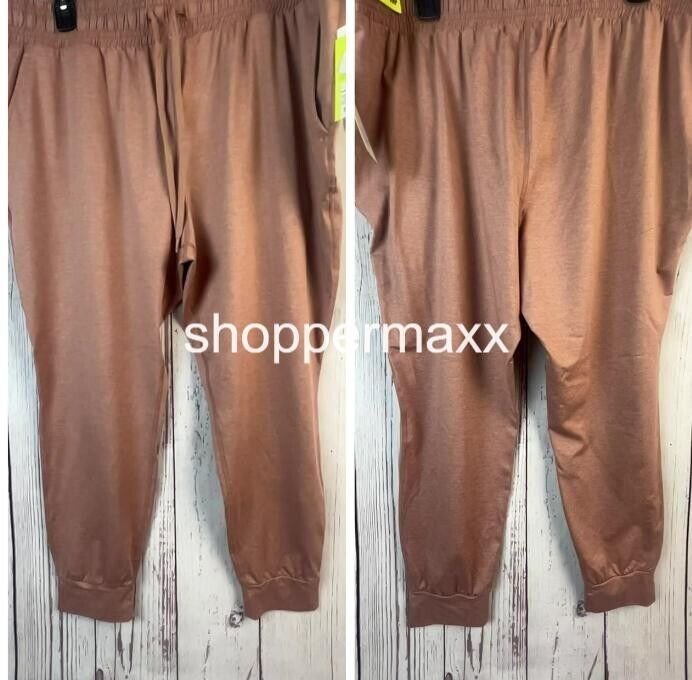 Women's Soft Stretch Pants - All in Motion, Heathered Beige, Size XX-Large