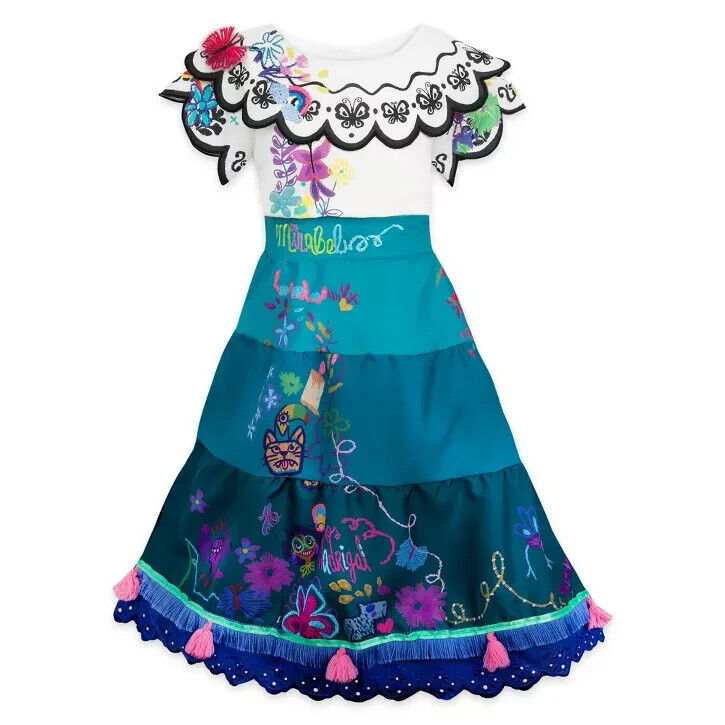 Disney Mirabel Encanto Costume G H22-4, Polyester Dress, For Toddler,  3 Years+