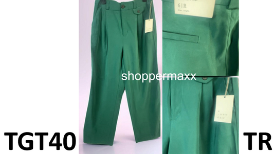 Women's High-Rise Relaxed Fit Full Length Baggy Wide Leg Trousers - A New Day, 6