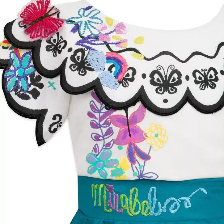 Disney Mirabel Encanto Costume G H22-4, Polyester Dress, For Toddler,  3 Years+