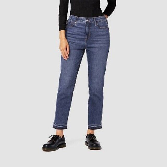 DENIZEN from Levi's Women's High-Rise Sculpting Straight Jeans - Hyper Real, 2