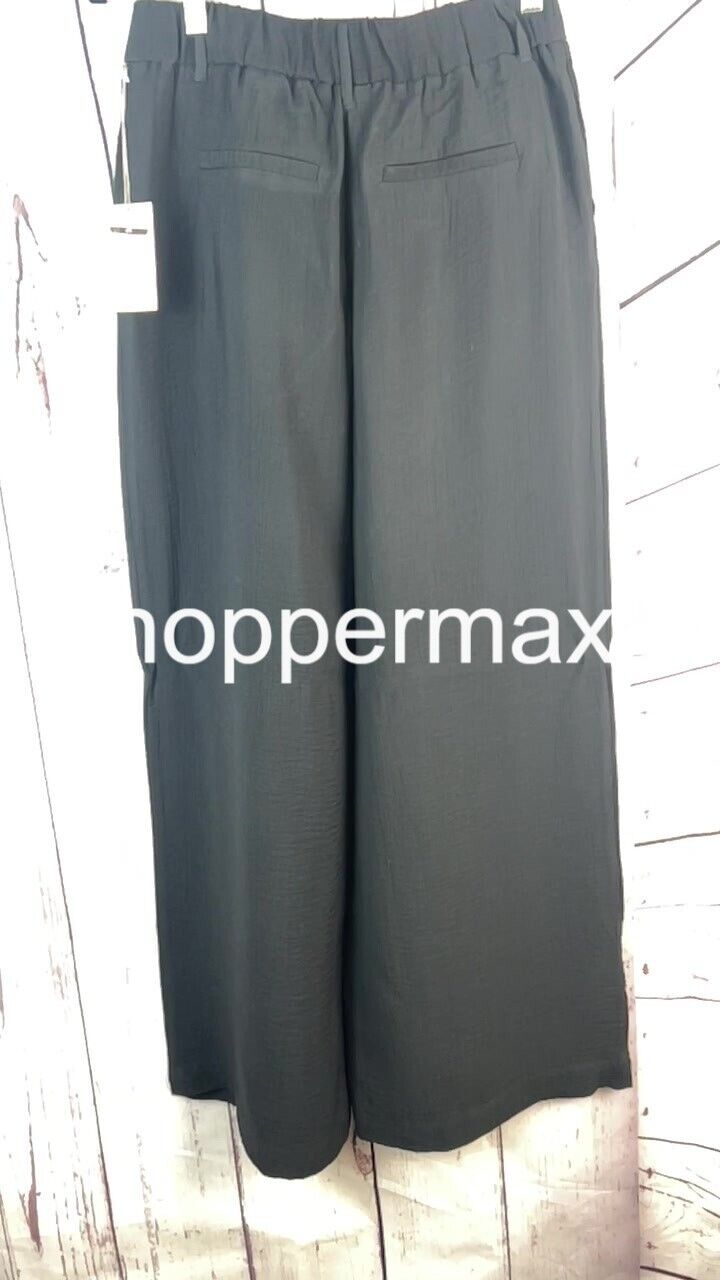 Women's High-Rise Wide Leg Pants - A New Day, Black, Size 6