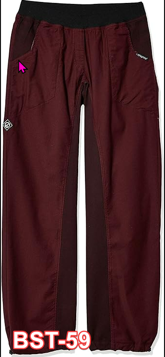 Charko Designs Women's Colorado West Athletic Pants, Wine, Medium