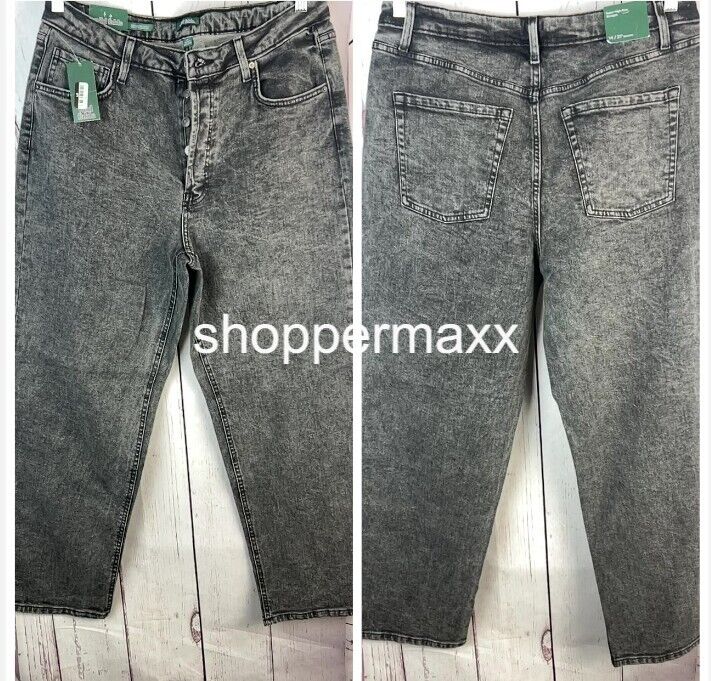 Women's Super-High Rise Straight Jeans - Wild Fable, Black Wash, 14/31"INSEAM