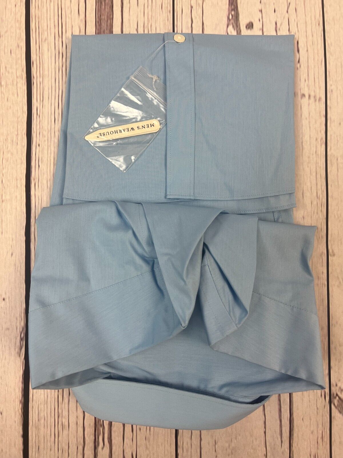 Egara Extreme Slim Fit Dress Shirt, Blue 17.5 34/35