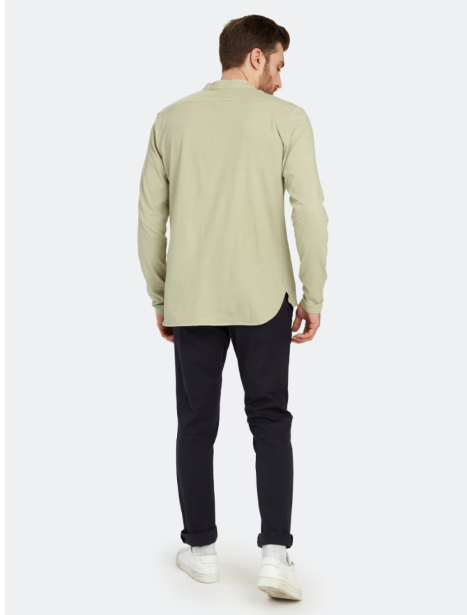 Barena Nalin Long Sleeve Henley Laguna Large $265