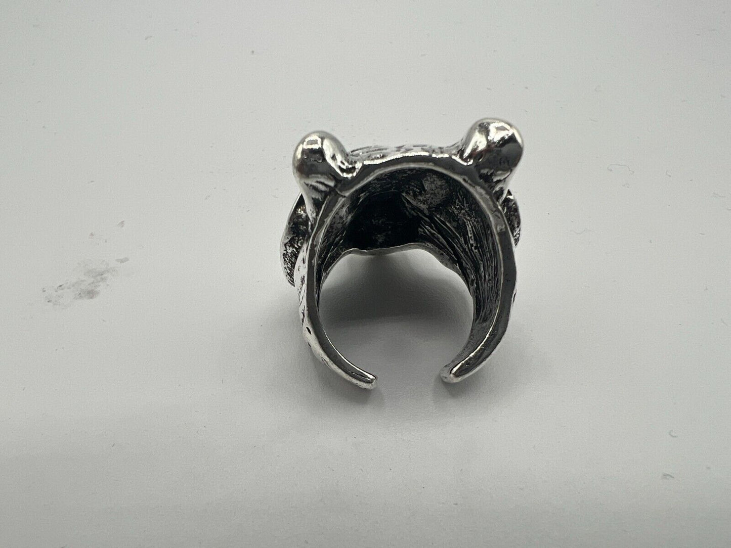 Adjustable Huge Tiger Head Vintage Biker Punk Wrap Gothic Tiger Animal Ring