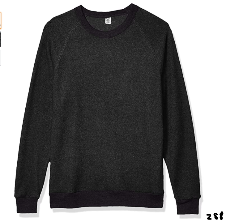 Alternative Men's Teddy Champ, eco Black, Large ~ Z88