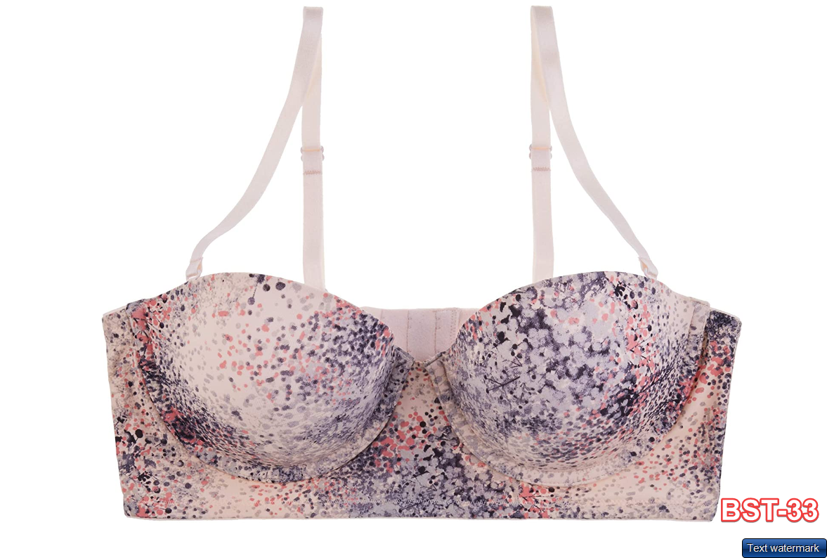 Undies.com Womens Convertible Adjustable Long Line Bra Underwire +Molded Cup 34B