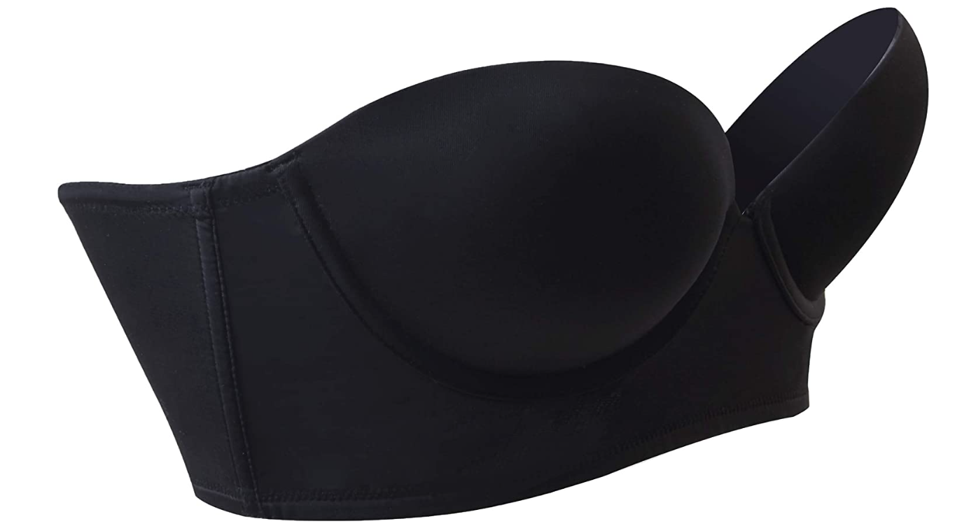 Undies.com Womens Convertible Adjustable Long Line Bra Underwire +Molded Cup 34B