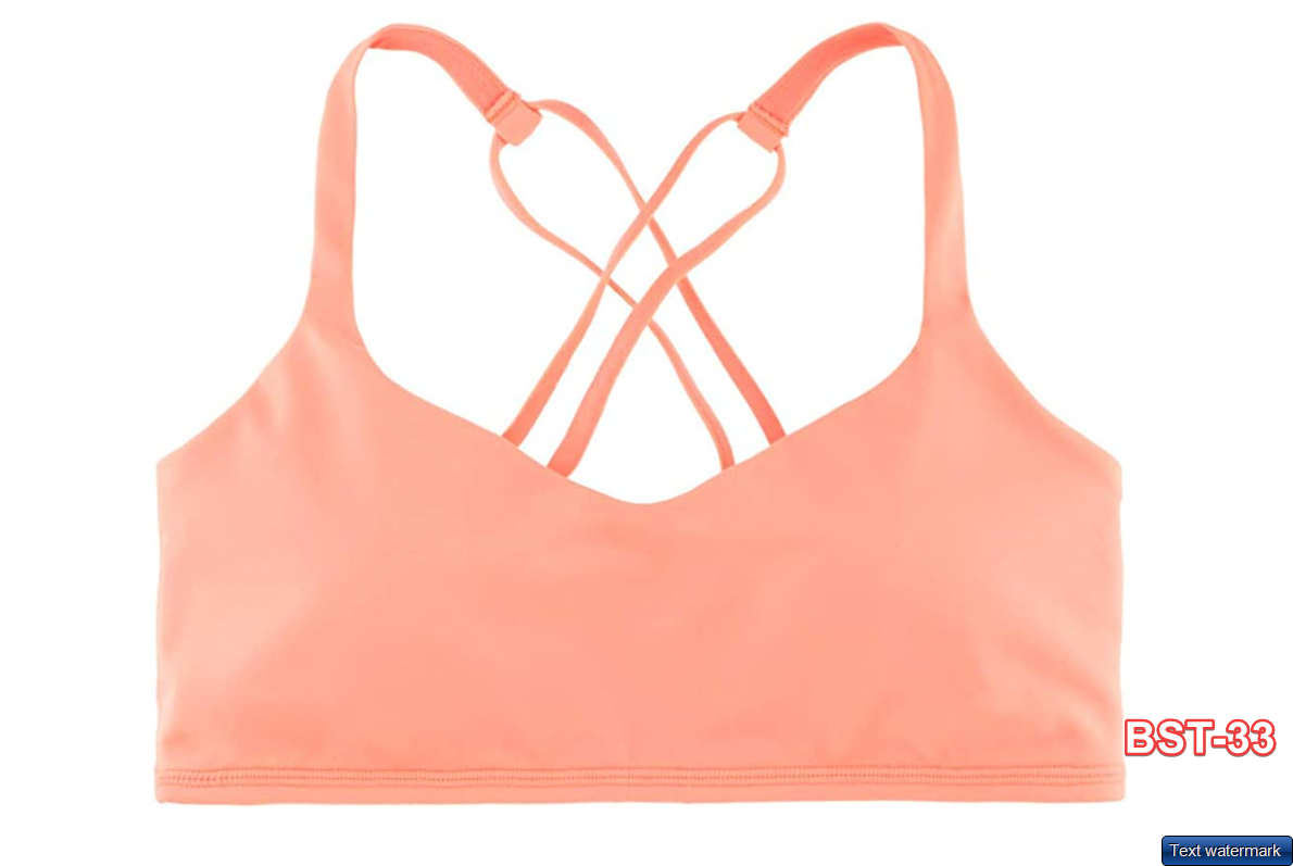Undies.com Women's Low Impact Wire Free Studio Racerback Active Sports Bra Small